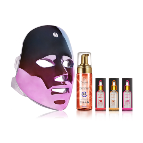 Predire Paris retinol, collagen, and vitamin c serums w/ multi-treatment wireless led mask