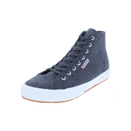 Superga 2795 mens wool hi top fashion sneakers