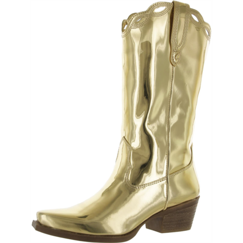 Circus by Sam Edelman jill womens patent embossed cowboy western boots