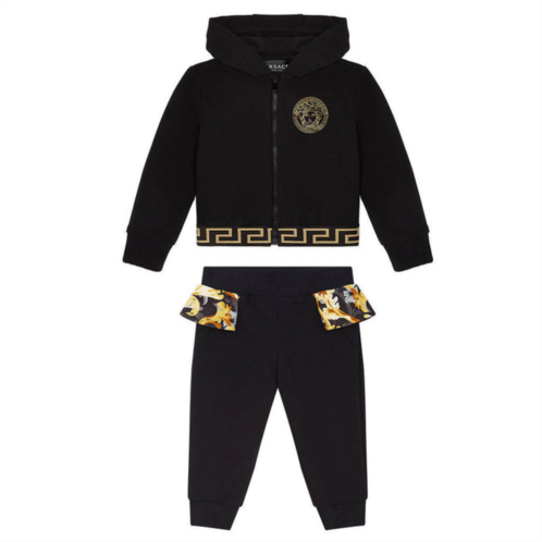 Versace black & gold tracksuit