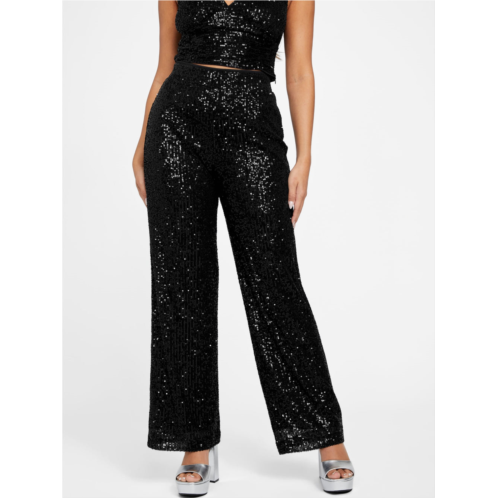 Guess Factory holly palazzo sequin pants