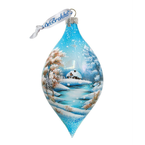 G. DeBrekht designocracy wonderland drop glass ornament holiday splendor debrekht