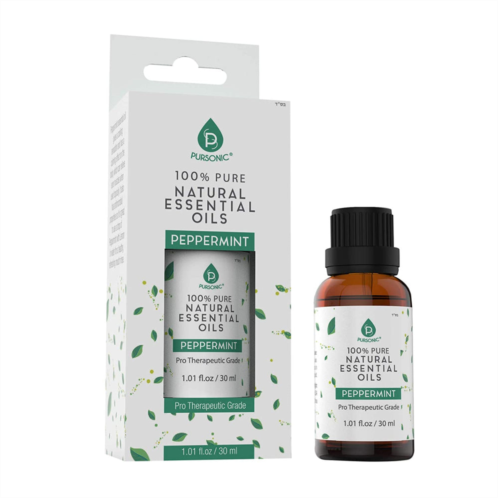 PURSONIC 100% pure natural essential oils 30ml (peppermint)