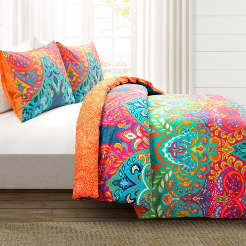 Lush Decor boho chic cotton duvet cover 3 piece set