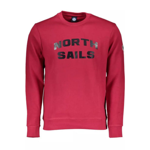 North Sails chic printed crew neck mens sweatshirt