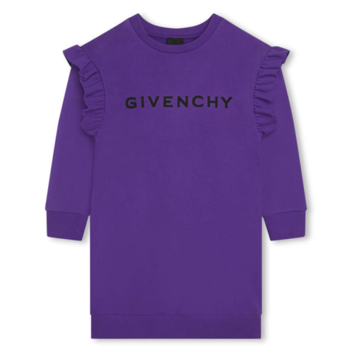 Givenchy purple long sleeved dress