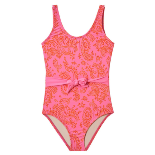 Hermoza little girls faustina one-piece swimsuit in paisley days