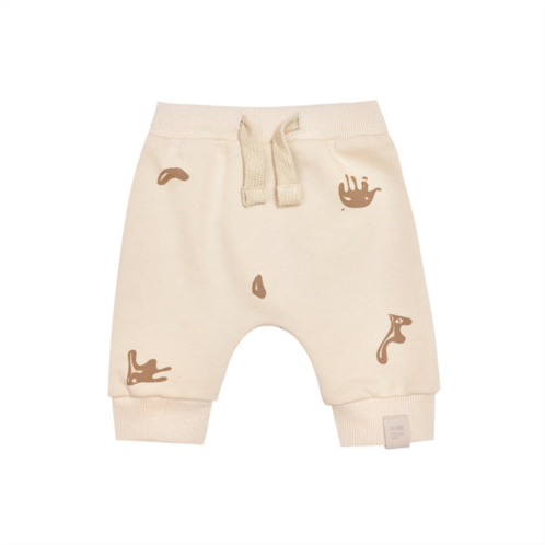 Omamimini baby terry joggers with print