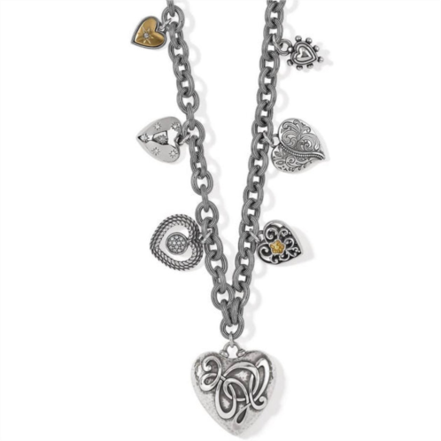 Brighton womens one love necklace in silver