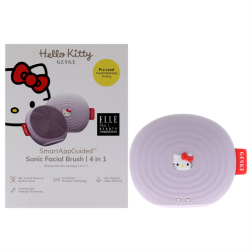 Geske hello kitty sonic facial brush 4 in 1 - purple by for women - 1 pc brush