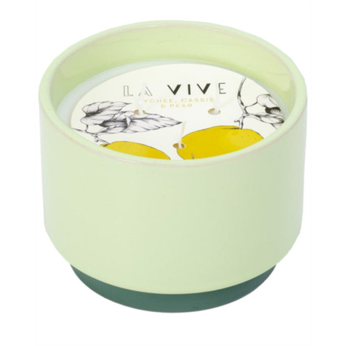 la vive lychee, cassis & pear large candle