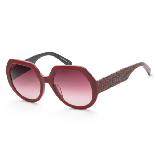 Longchamp womens 55 mm red sunglasses lo655s-726