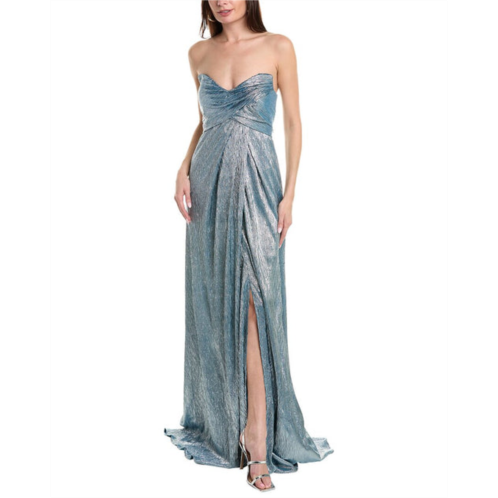 Rene Ruiz metallic gown