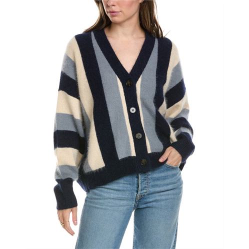 THE GREAT the fluffly slouch angora-blend cardigan