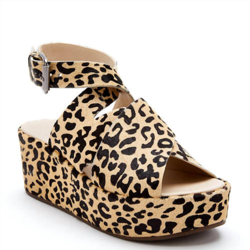 Matisse womens runaway platform sandal in leopard