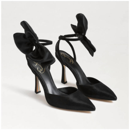 Sam Edelman halie bow heel in black