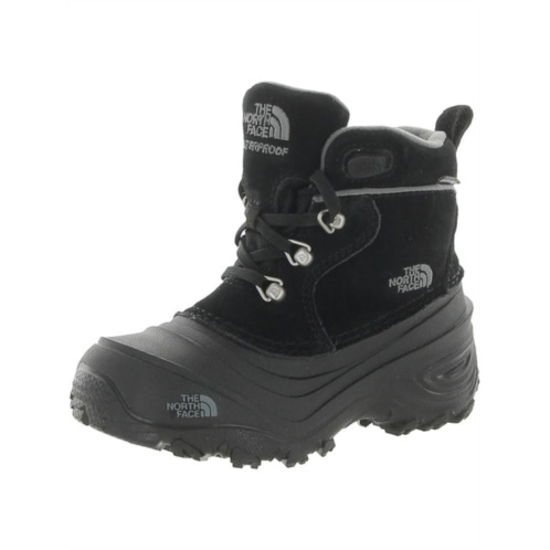 The North Face chilkat lace ii boys suede waterproof winter boots