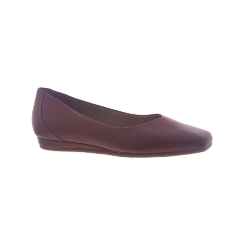 SoftWalk vellore womens leather comfort insole flats