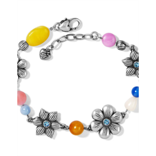 Brighton womens florette bracelet in silver-multi