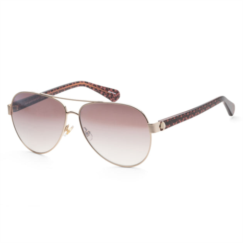 Kate Spade womens 59 mm pink sunglasses genevas-0eyr-59