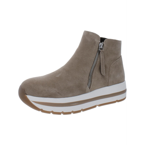 Steve Madden glided womens leather flatform ankle boots