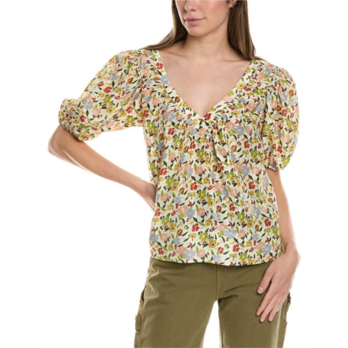 THE GREAT the bungalow silk top