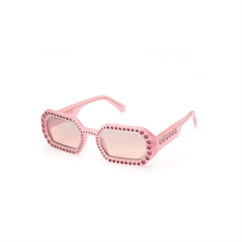 Swarovski womens 48 mm pink sunglasses 5636336