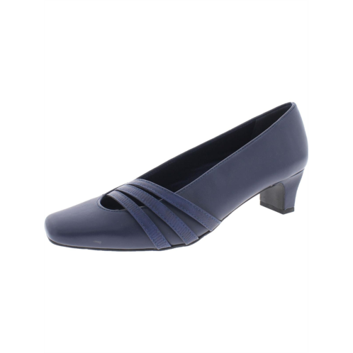 Easy Street entice womens faux suede comfort dress heels