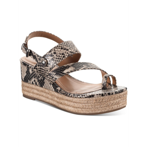Style & Co. bettyy womens animal print espadrille wedge sandals