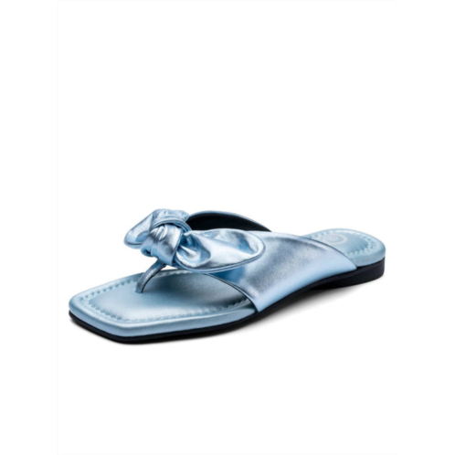 Golo bowthong sandal in smoke blue