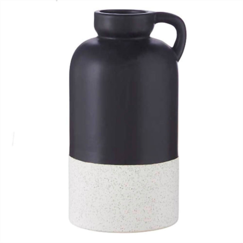 RAZ Imports 10 textured two tone jug in black