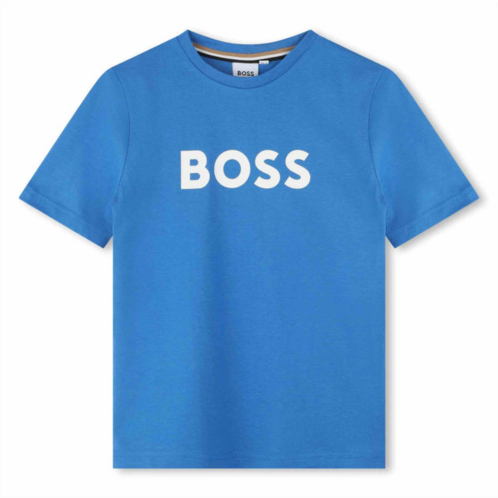 BOSS blue logo t-shirt