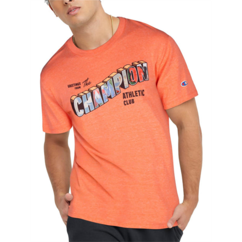 Champion mens standard fit crewneck graphic t-shirt