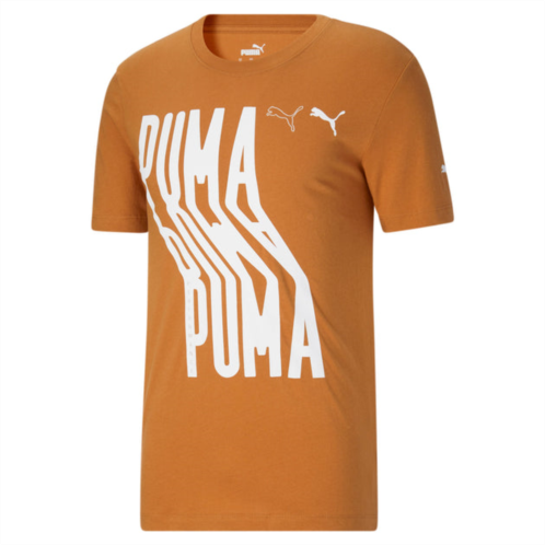 Puma mens wavy baby logo tee
