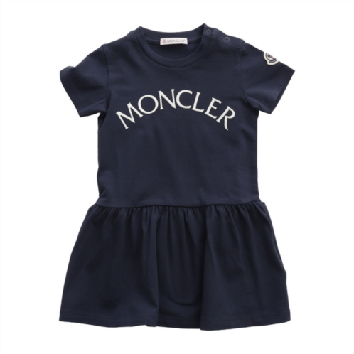 Moncler navy logo dress