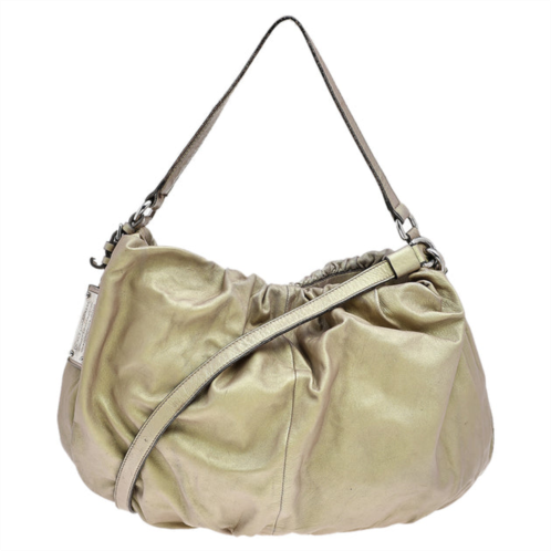 Dolce & Gabbana leather miss night and day hobo