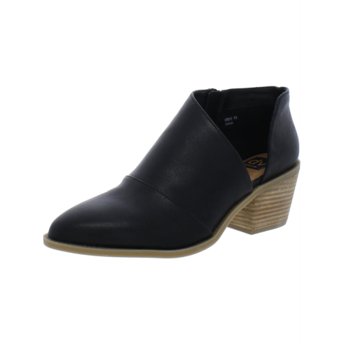 Dolce Vita omiss womens faux leather cut-out ankle boots