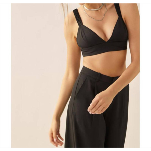 Idem Ditto cool perfection bralette top in black