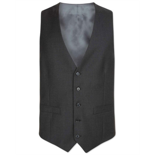 Charles Tyrwhitt adjustable fit twill business suit wool waistcoat