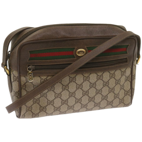 Gucci ophidia canvas shoulder bag (pre-owned)