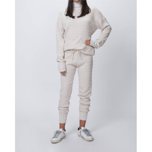 VARLEY florence sweatpant in neutral knit