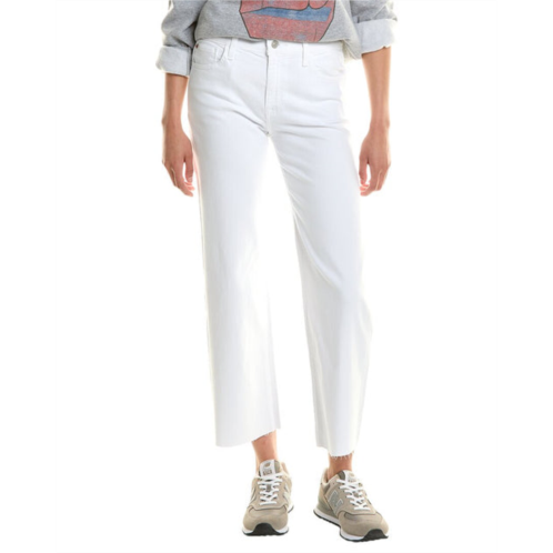 HUDSON Jeans rosalie high-rise optic white wide leg jean