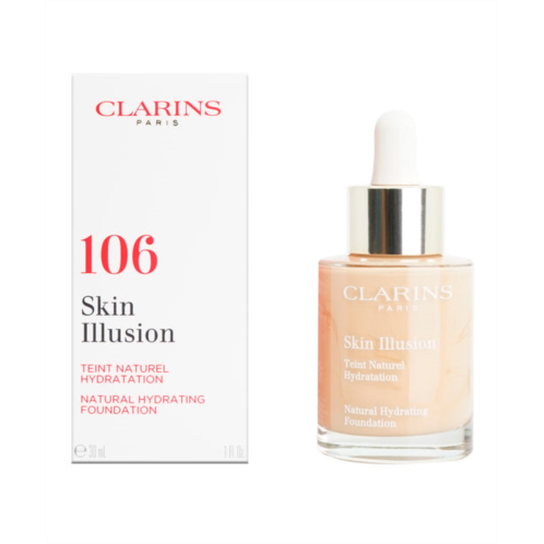 Clarins skin illusion natural hydrating foundation 106 vanilla 1 oz