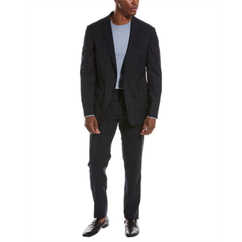 Armani Exchange 2pc wool-blend suit