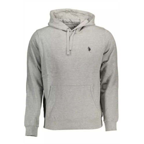 U.S. POLO ASSN. chic hooded sweatshirt with embroide mens logo