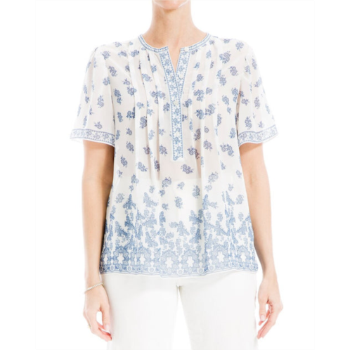Max Studio flutter sleeve blouse