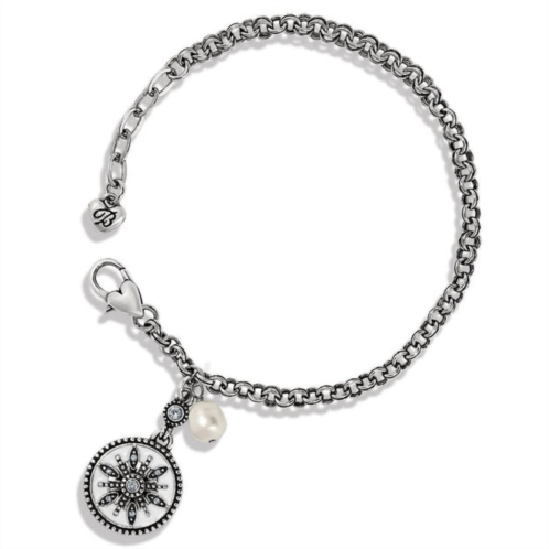 Brighton womens neve bracelet in silver-pearl