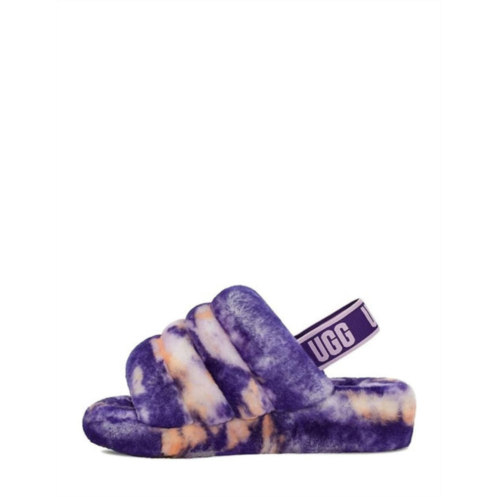 UGG womens fluff yeah marble in violet night