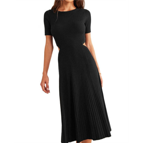 Boden cut out knitted midi dress