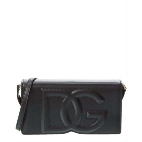 Dolce & Gabbana dg logo leather phone bag